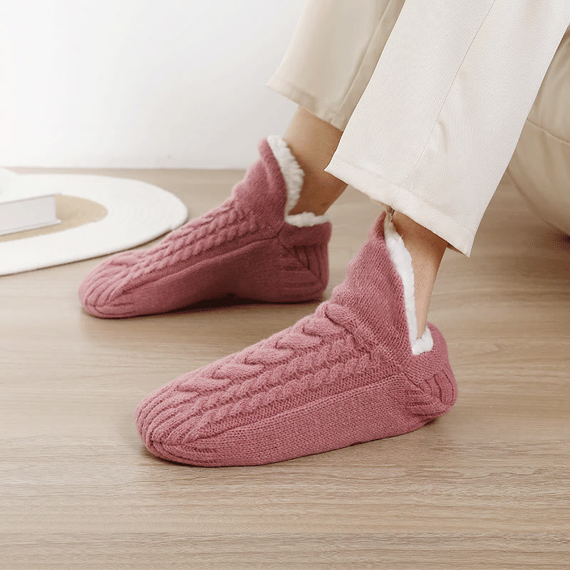 Anti-Rutsch-Hausschuhsocken in Übergröße (2 Paar) - Rosa - EU36-39 (US3-6) - image 6