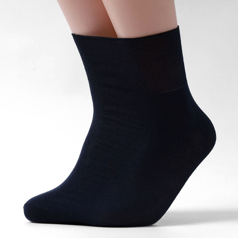 Plus Size-Paket mit nicht bindenden Viertelsocken - 45-50 - Marineblau - 5 Paare - image 8