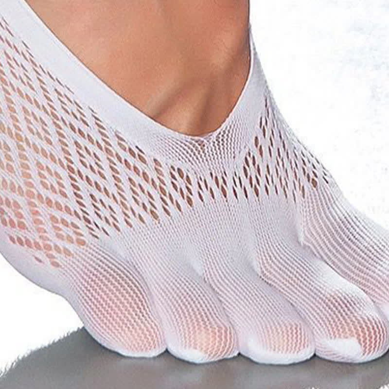 Socken zur Ausrichtung der fünf Zehen in Übergröße (6 Paar)