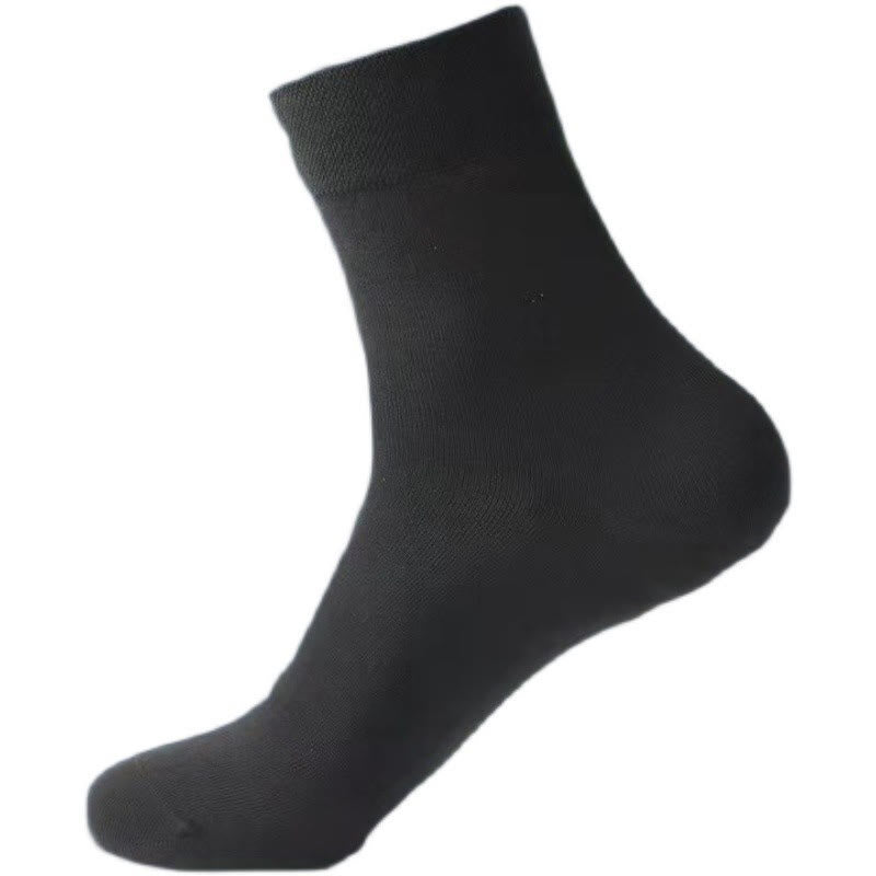 Weiche, einfarbige Viertelsocken in Übergröße (5 Paar)
