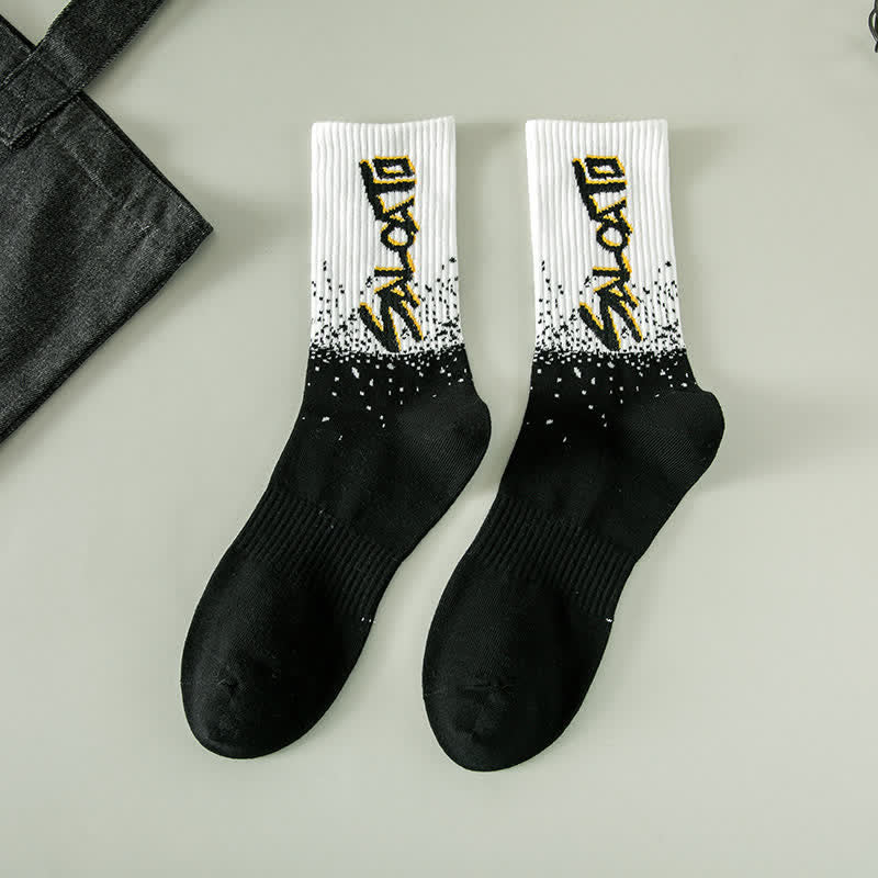 Trendige Crew-Socken in Übergröße (5 Paar)