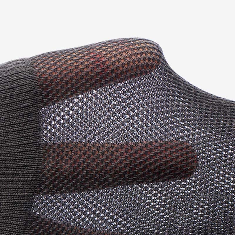 Netz-Viertel-Socken in Übergröße (10 Paar)