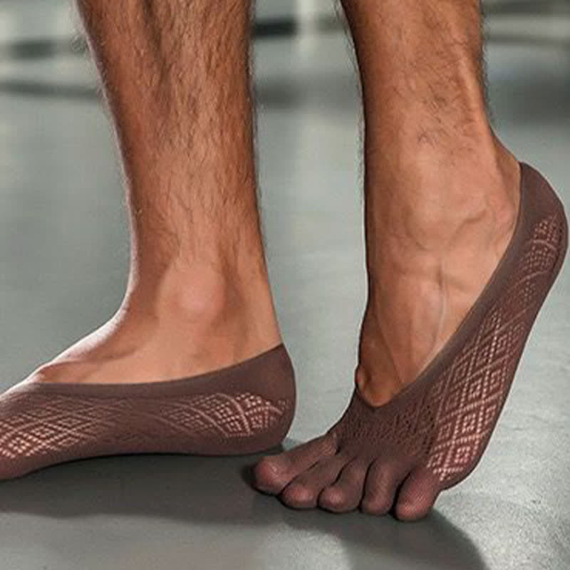 Socken zur Ausrichtung der fünf Zehen in Übergröße (6 Paar)