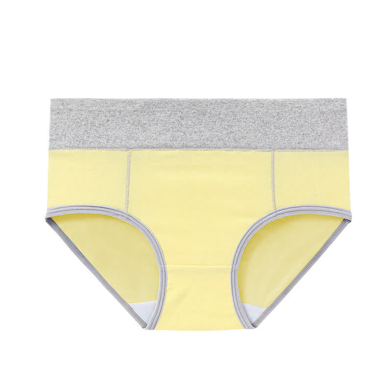 Antibakterielle Baumwoll-Slips mit hoher Taille in Übergröße (5 Paar)