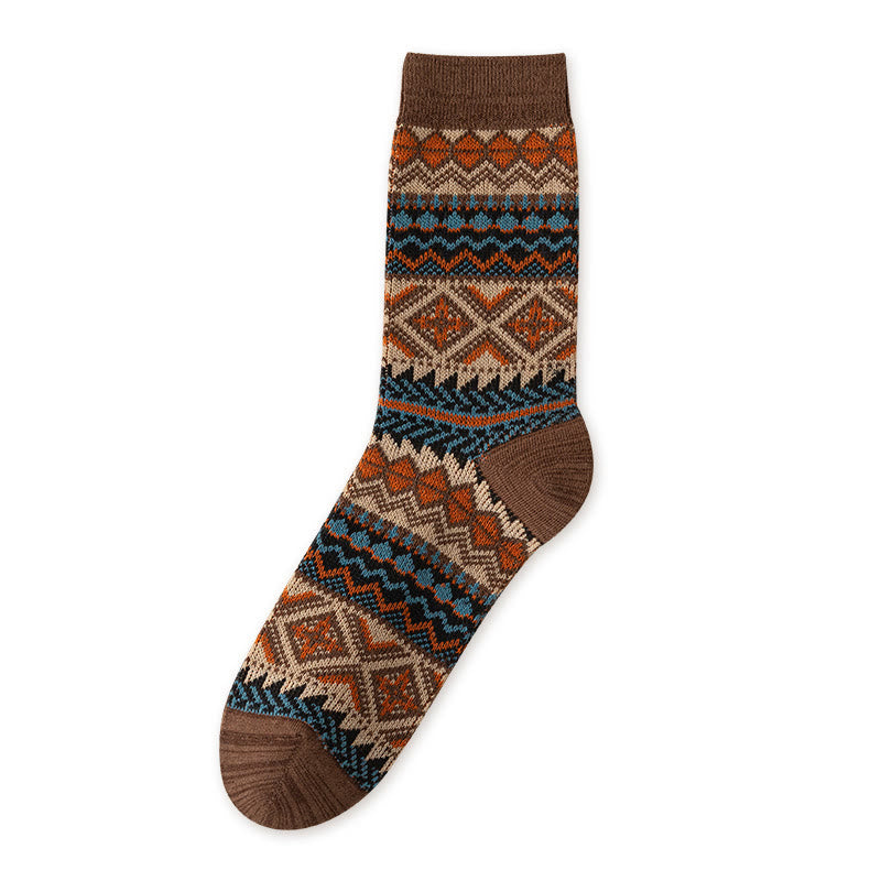 Atmungsaktive Retro-Viertel-Socken in Übergröße (3 Paar)