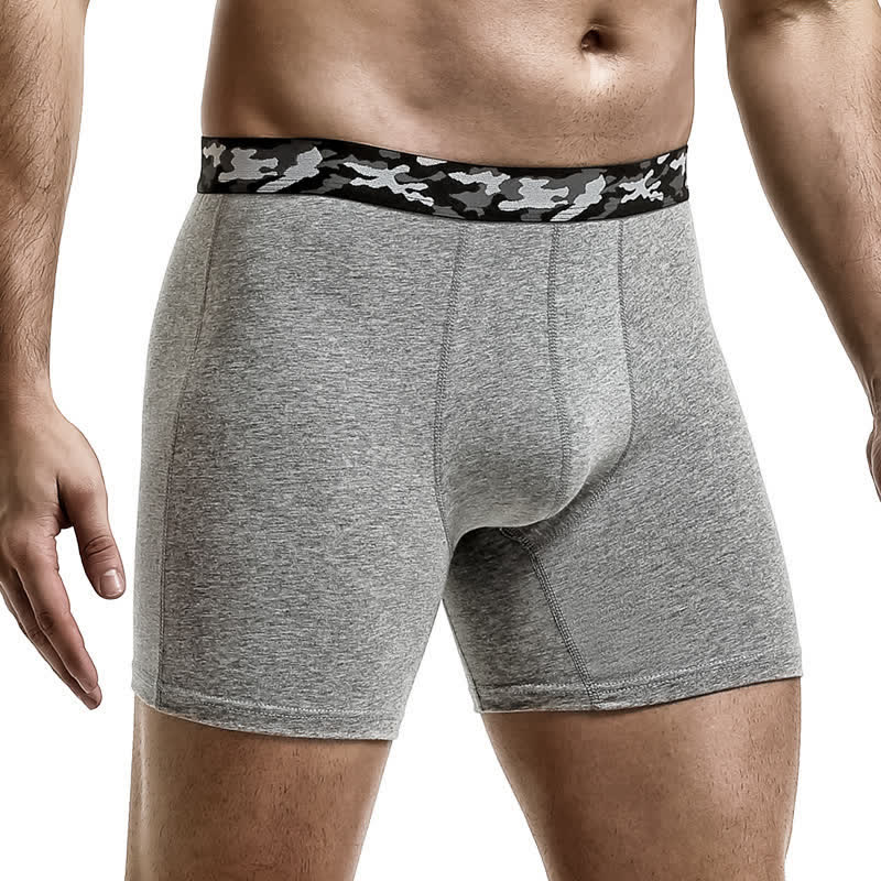 Weiche Boxershorts aus Baumwolle in Übergröße (5er-Pack) - image 8
