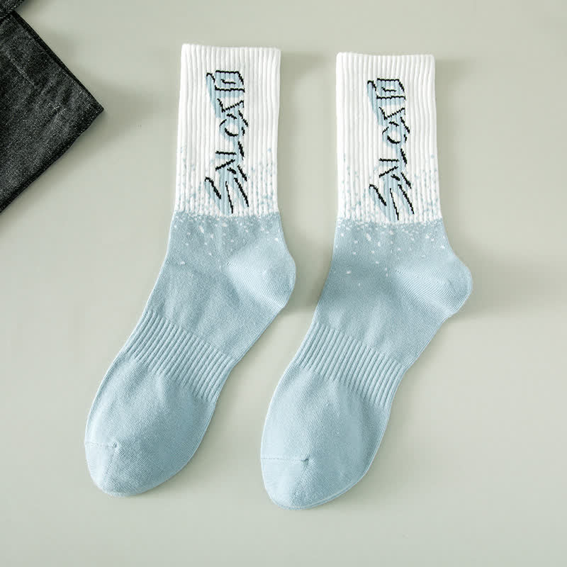 Trendige Crew-Socken in Übergröße (5 Paar)