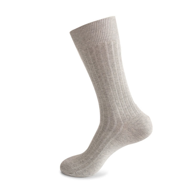 Crew-Socken mit einfarbigen Streifen in Übergröße (3 Paar)