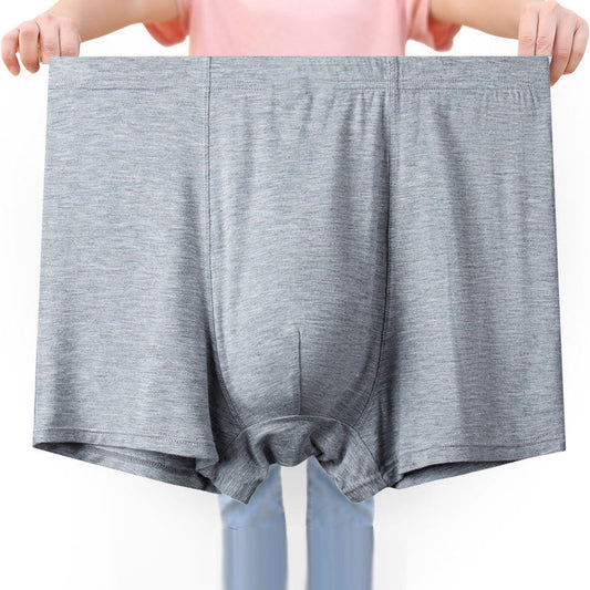 Atmungsaktive Boxershorts mit hoher Taille in Übergröße (1 Packung)