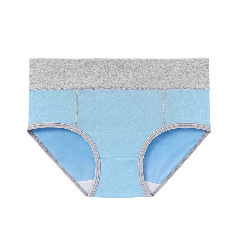 Antibakterielle Baumwoll-Slips mit hoher Taille in Übergröße (5 Paar)