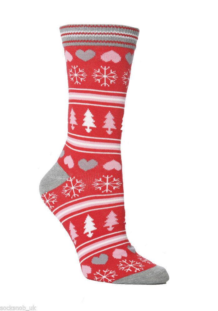 Süße Weihnachtssocken (5 Paar)