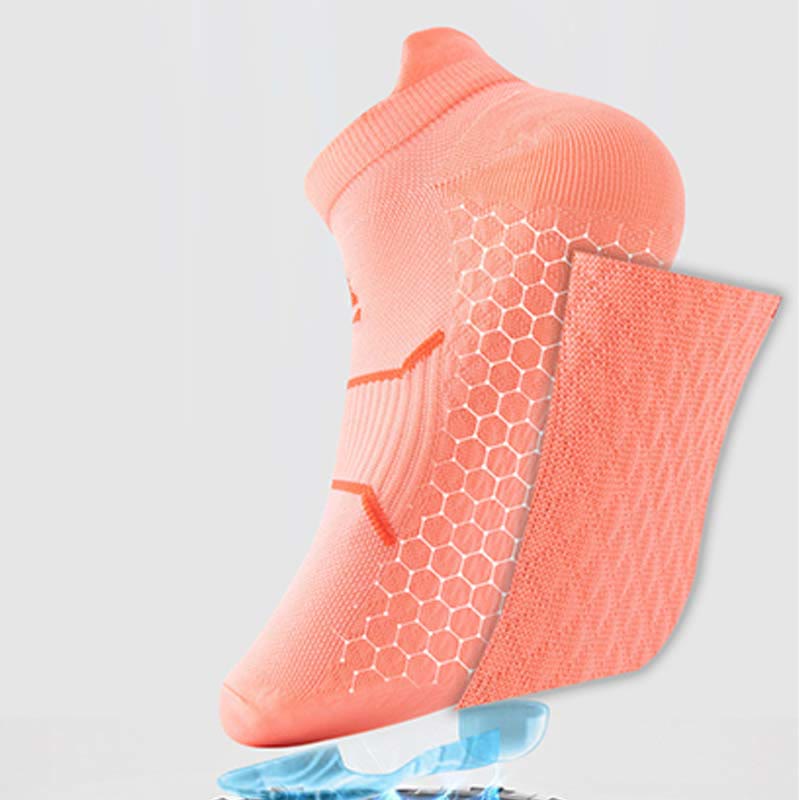 Gepolsterte Knöchel-Kompressionssocken in Übergröße (7 Paar) - image 3