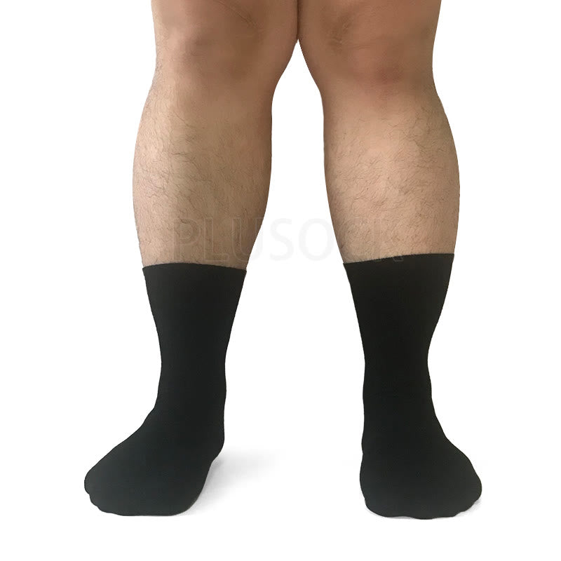 Atmungsaktive Socken aus weicher Baumwolle in Übergröße (3 Paar)