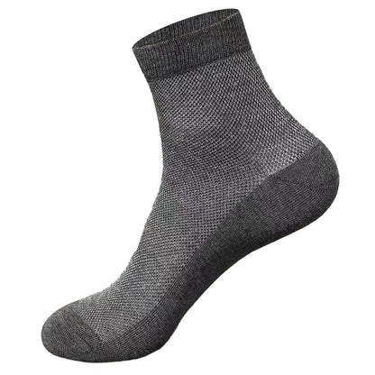 Netz-Viertel-Socken in Übergröße (10 Paar)