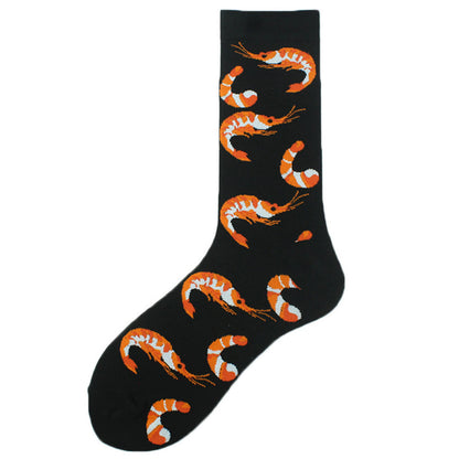 Crew-Socken mit Unterwasserhai-Motiv in Übergröße (5 Paar) - image 6
