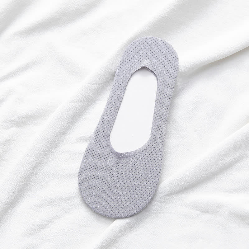 Anti-Rutsch-Socken, unsichtbar (5 Paar) - Grau - EU39-43 (US8-11) - image 13