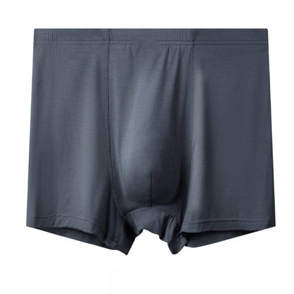 Atmungsaktive Boxershorts mit hoher Taille in Übergröße (1 Packung) - Dunkelgrau - 13XL - image 5