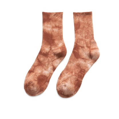 Bunte Viertelsocken im Batik-Look (4 Paar) - image 14