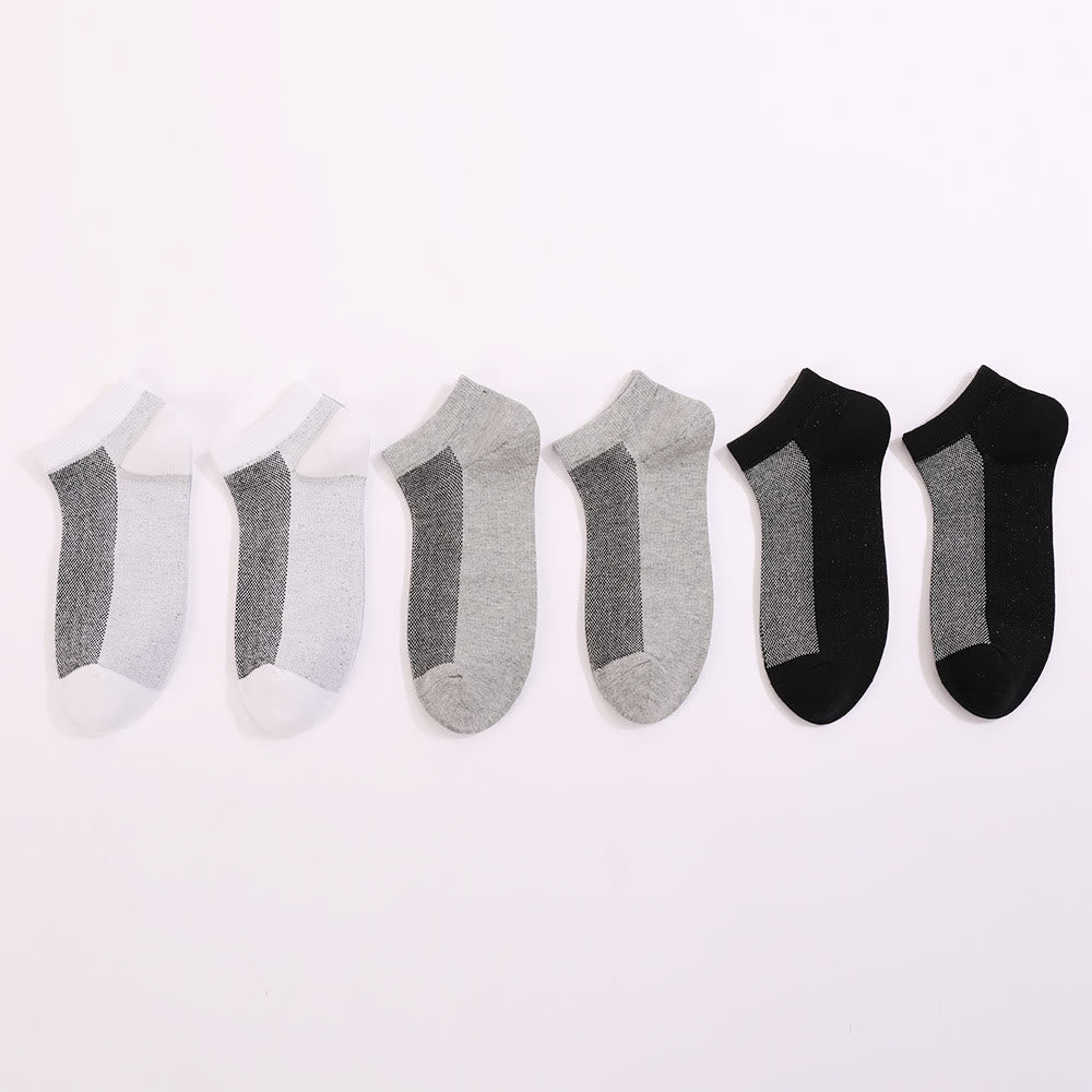 Knöchelsocken mit Ziernähten (3 Paar) - image 7