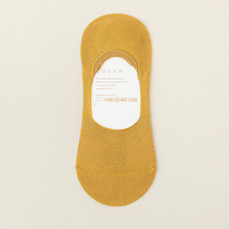 Atmungsaktive Mesh-Sneakersocken (5 Paar) - Gelb - EU39-46 (US5-12) - image 22