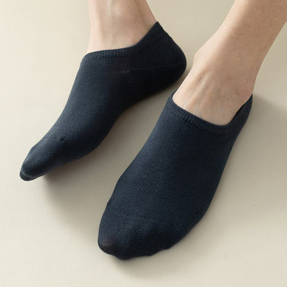 Rutschfeste No-Show-Socken in Übergröße (5 Paar)