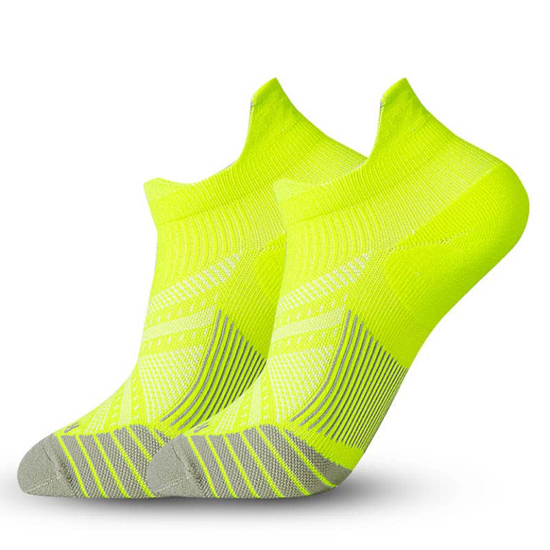 Bequeme Sport-Knöchelkompressionssocken (6 Paar) - Fluoreszierendes Grün - EU41-44 (US7,5-10) - image 9
