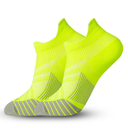 Bequeme Sport-Knöchelkompressionssocken (6 Paar) - Fluoreszierendes Grün - EU41-44 (US7,5-10) - image 9