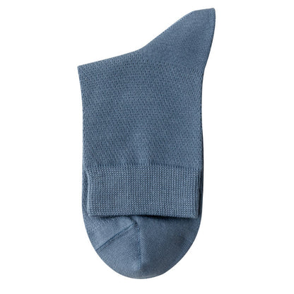 Mehrfarbige Viertelsocken aus Netzstoff in Übergröße (5 Paar)