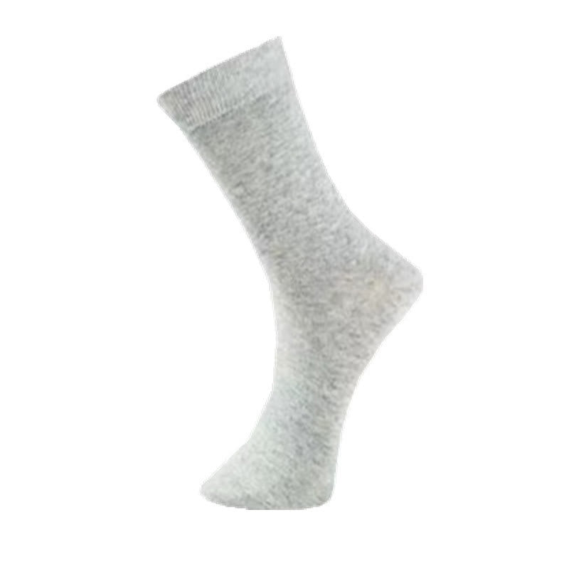 Crew-Socken in Übergröße, einfarbig (8 Paar)