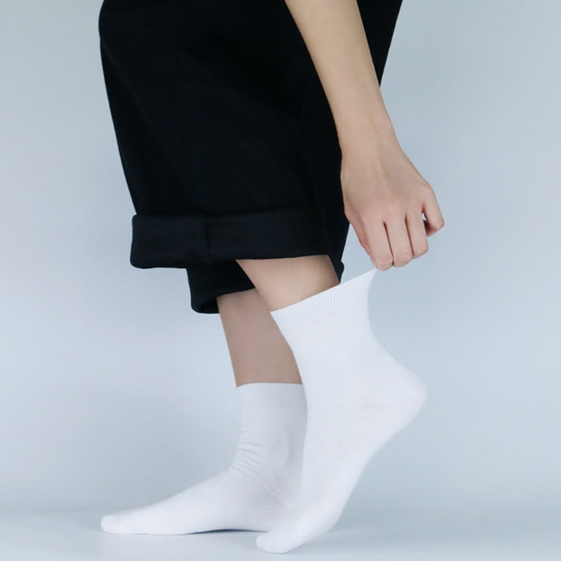 Dicke Viertelsocken aus Baumwolle (3 Paar) - image 4