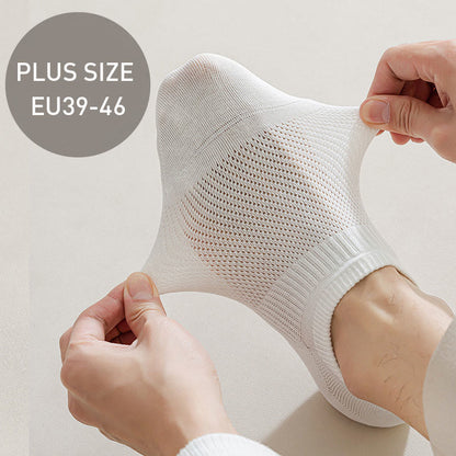 Mesh-Baumwoll-No-Show-Socken (5 Paar) - image 1