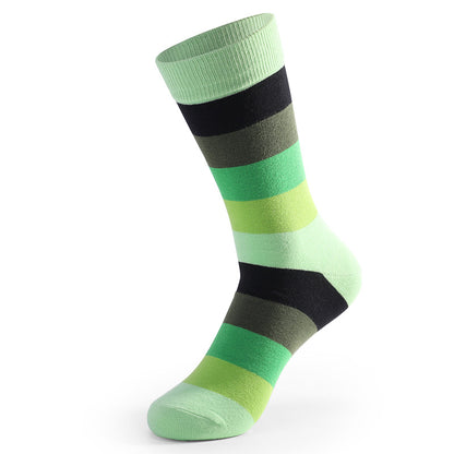 Lustige, bunt genähte Crew-Socken (5 Paar) - image 1