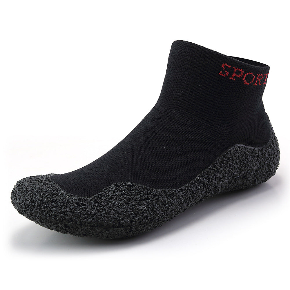 Leichte Barfuß-Sockenschuhe in Übergröße - Schwarz - US12 - image 5