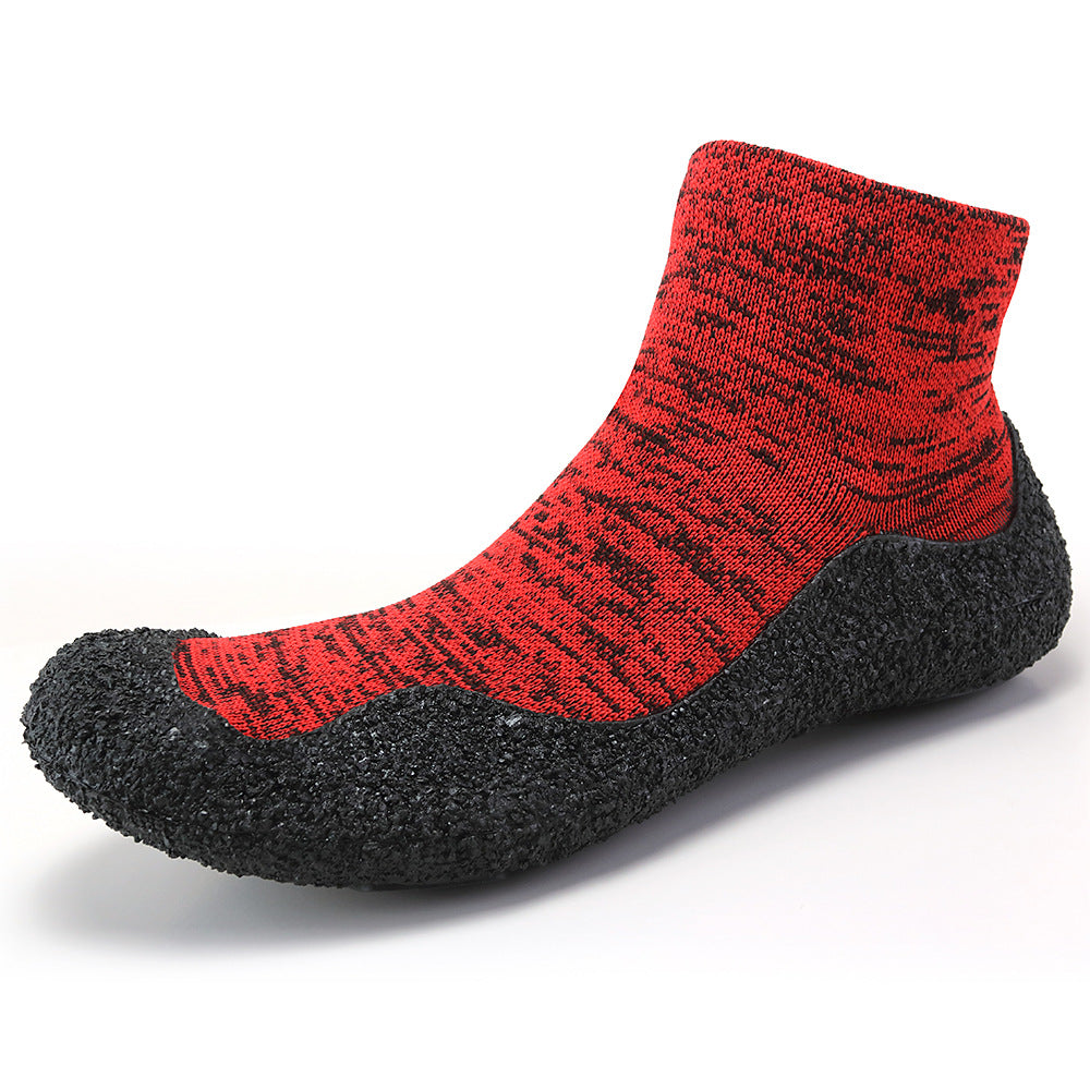 Leichte Barfuß-Sockenschuhe in Übergröße - Rot - US12 - image 8