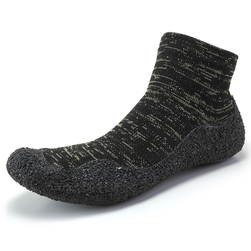 Leichte Barfuß-Sockenschuhe in Übergröße - Dunkelgrau - US12 - image 4