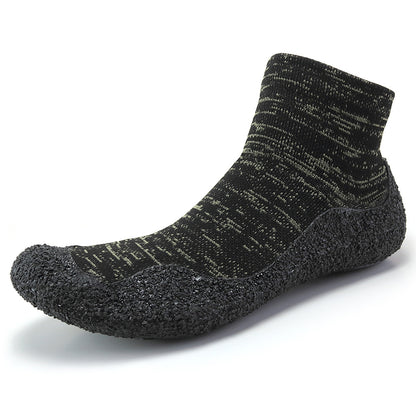 Leichte Barfuß-Sockenschuhe in Übergröße - Dunkelgrau - US12 - image 4