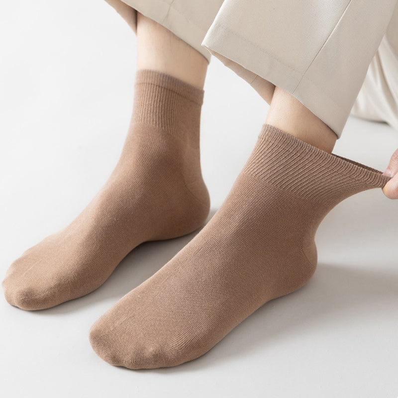 Weiche Viertelsocken aus Baumwolle in Übergröße (3 Paar)