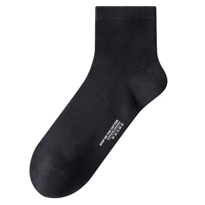 Weiche Baumwollsocken (3 Paar) - Schwarz - EU40-47 (US7-12,5) - image 9
