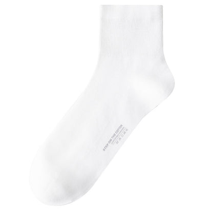 Weiche Baumwollsocken (3 Paar) - Weiß - EU40-47 (US7-12,5) - image 10