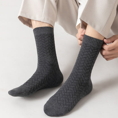 Viertelsocken aus reiner Baumwolle in Übergröße (3 Paar)