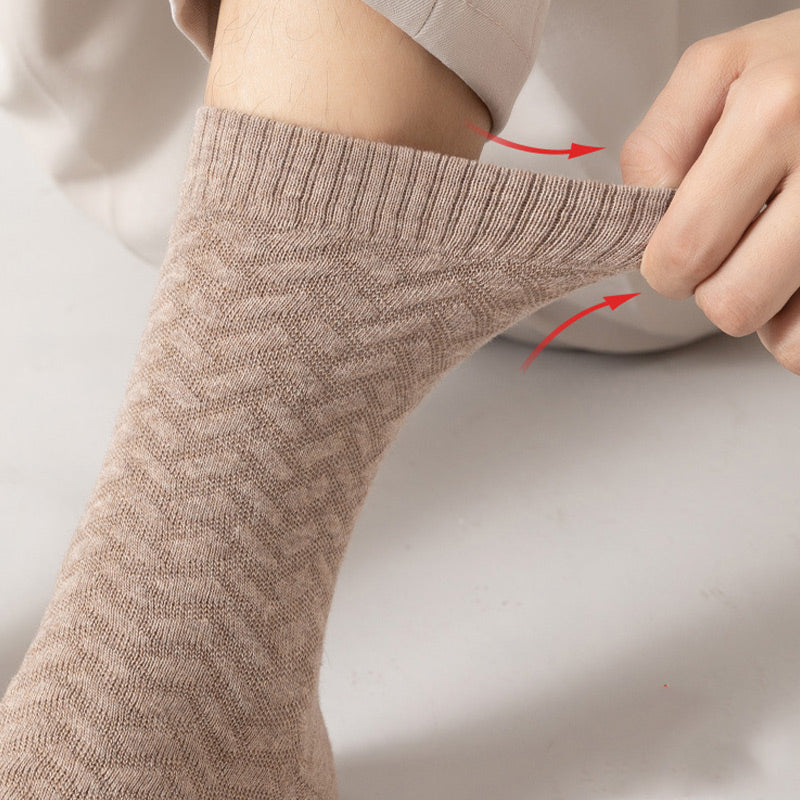 Viertelsocken aus reiner Baumwolle in Übergröße (3 Paar)