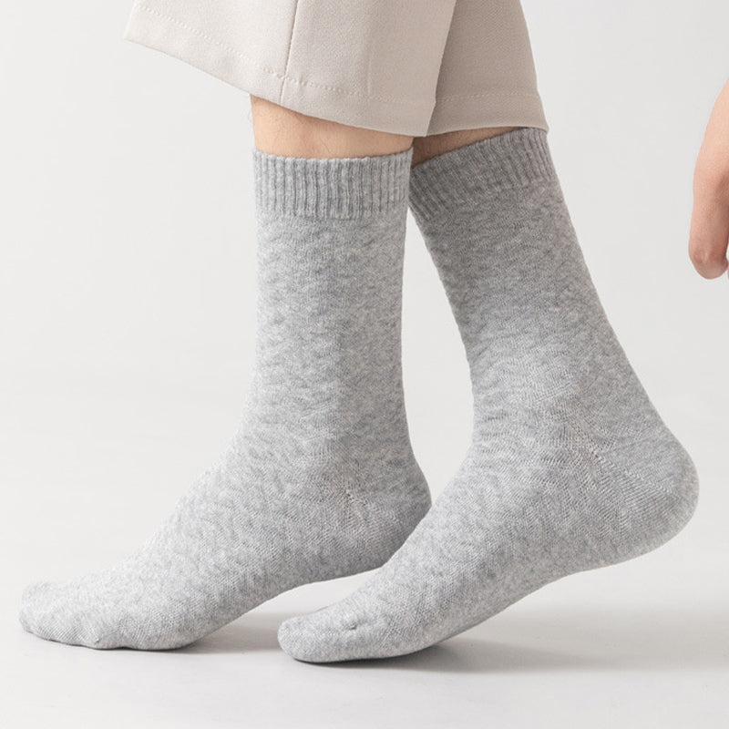 Viertelsocken aus reiner Baumwolle in Übergröße (3 Paar)