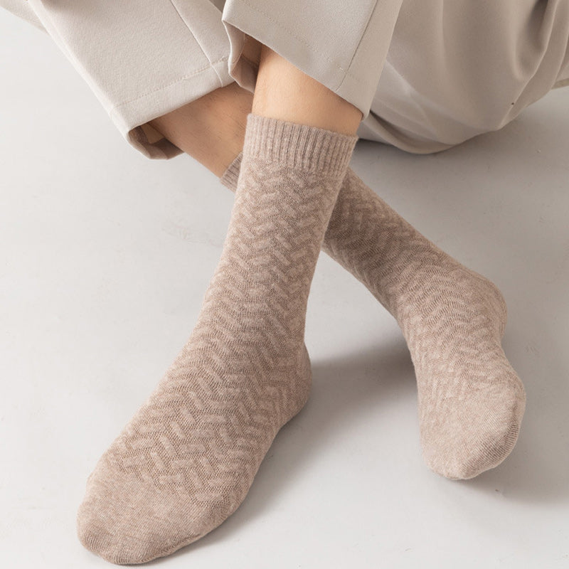 Viertelsocken aus reiner Baumwolle in Übergröße (3 Paar)