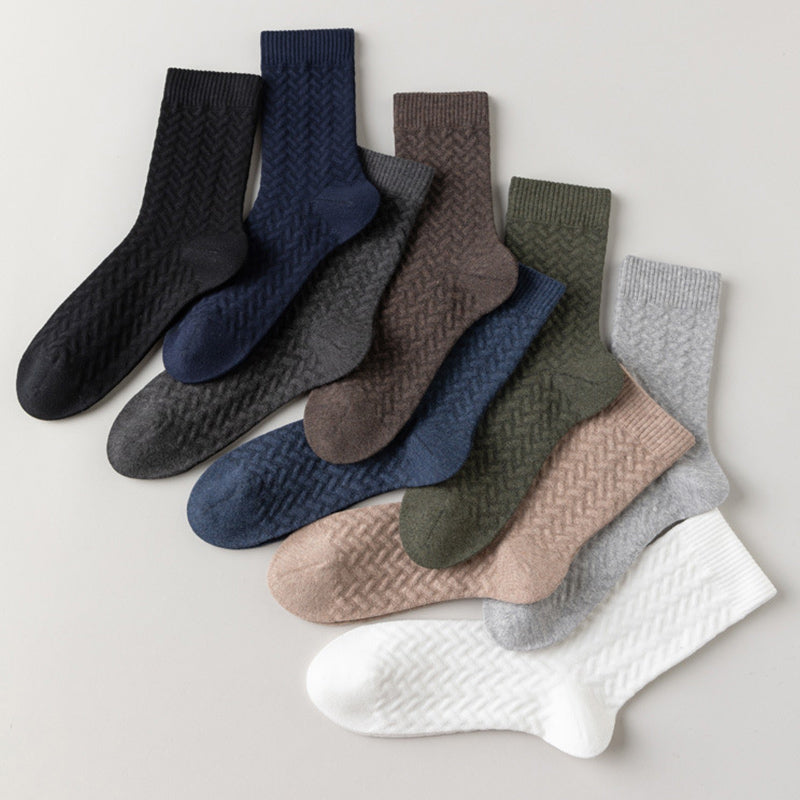 Viertelsocken aus reiner Baumwolle in Übergröße (3 Paar)