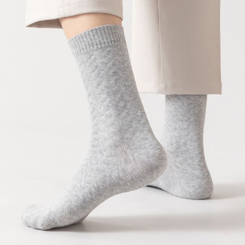 Viertelsocken aus reiner Baumwolle in Übergröße (3 Paar)