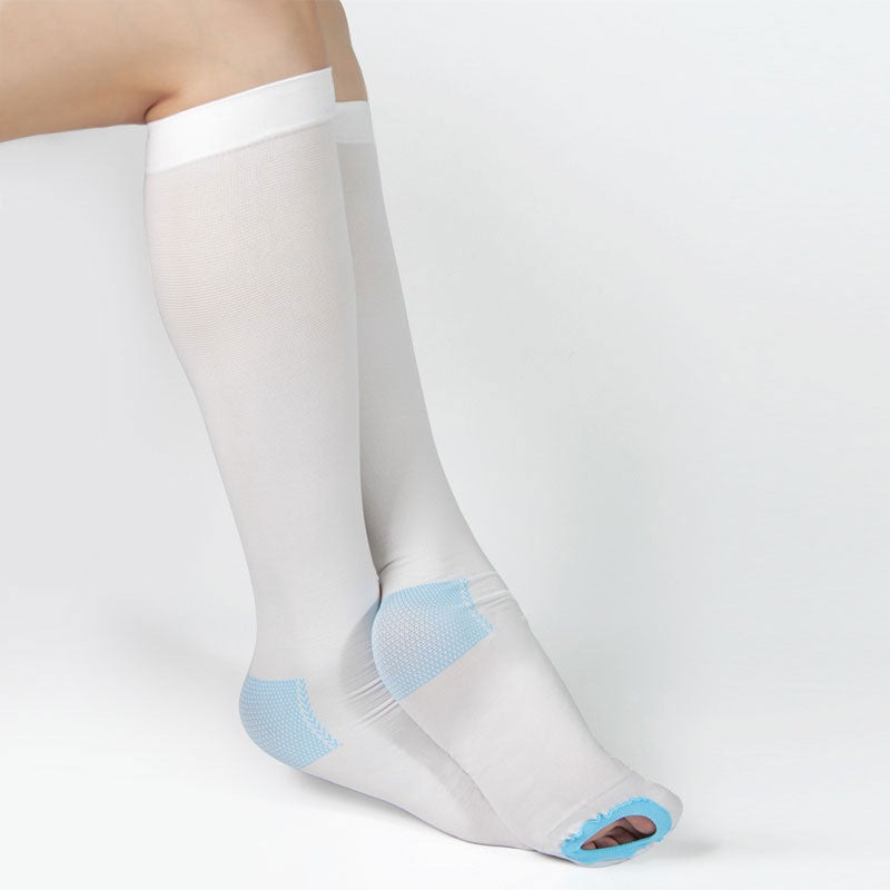 Medizinische Knie-Kompressionsstrümpfe in Übergröße - image 2