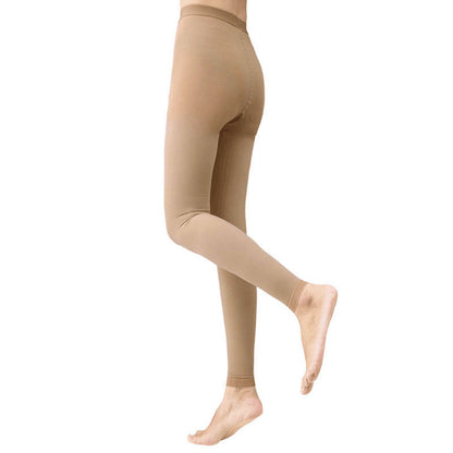 Medizinische Kompressionsstrumpfhose ohne Fuß in Übergröße (15–20 mmHg) - Nackt - 4XL - image 3