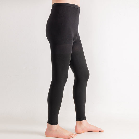 Medizinische Kompressionsstrumpfhose ohne Fuß in Übergröße (15–20 mmHg) - image 0
