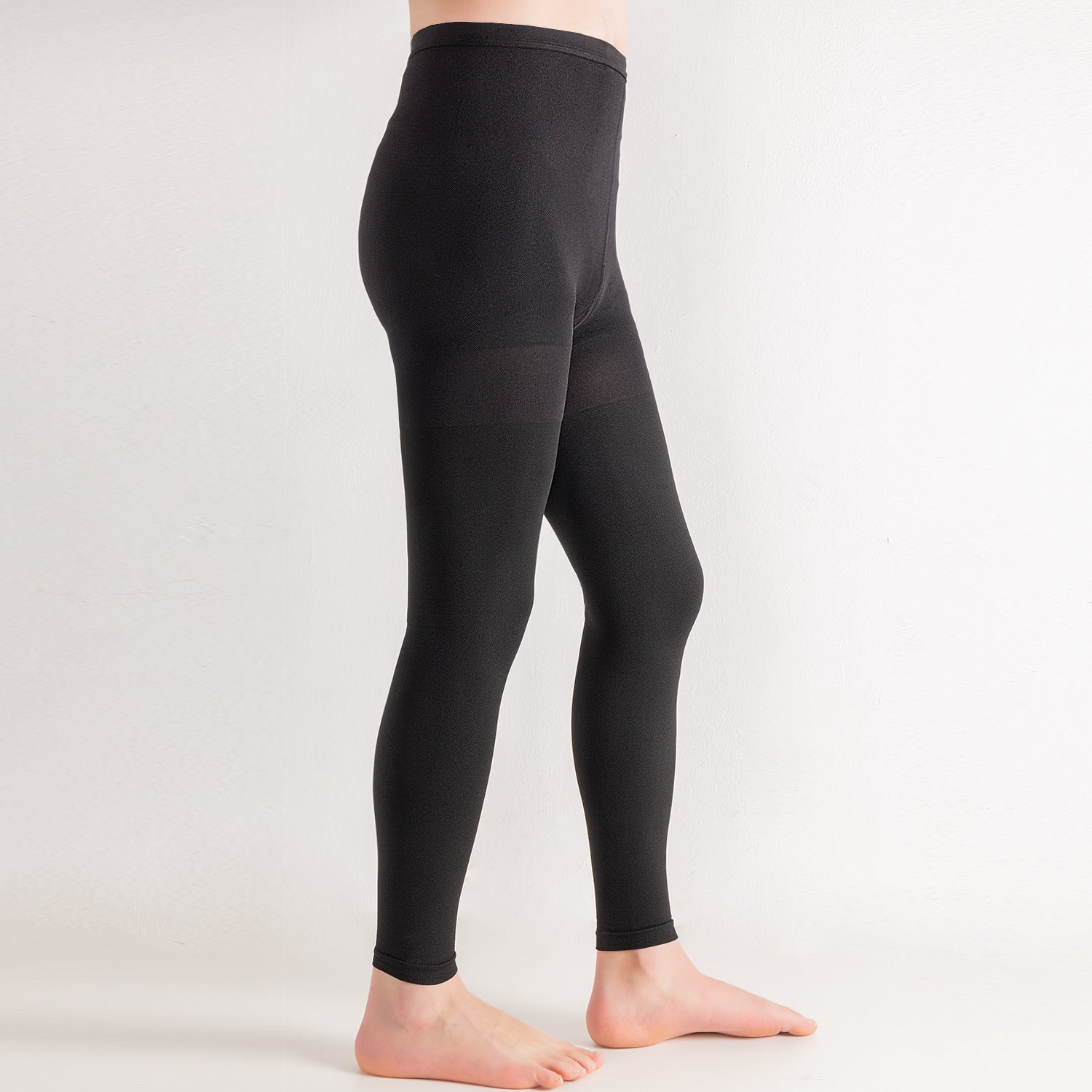 Medizinische Kompressionsstrumpfhose ohne Fuß in Übergröße (15–20 mmHg) - image 0