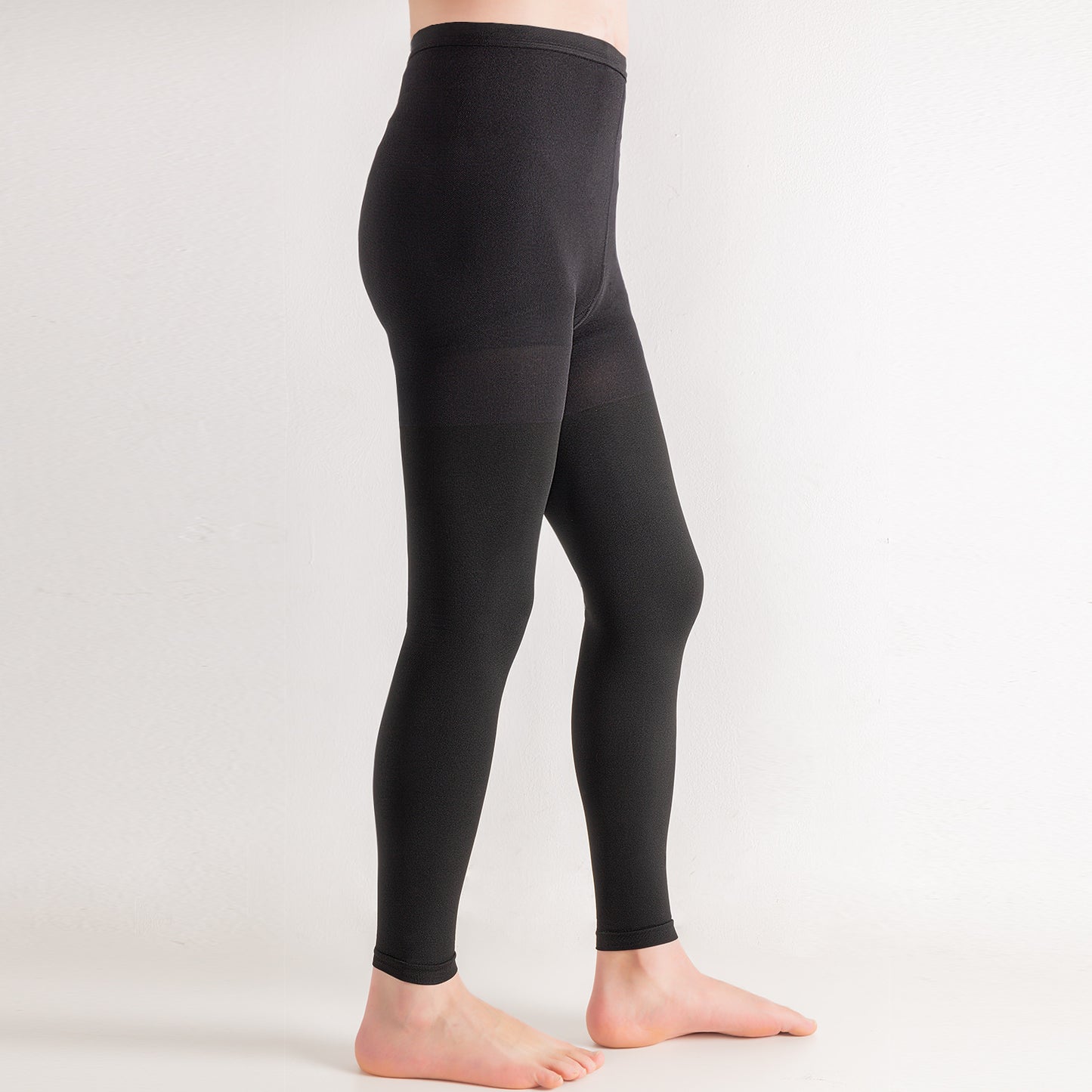 Medizinische Kompressionsstrumpfhose ohne Fuß in Übergröße (15–20 mmHg) - image 0